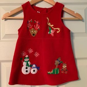Bonnie Jean girls Christmas top